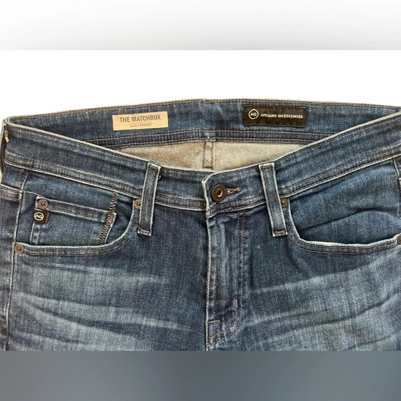AG matchbox slim straight jeans in excellent like-new condition 28 x 34 inseam - Picture 3 of 6